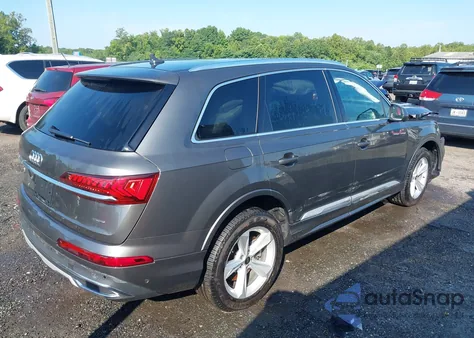 2021 Audi Q7 Premium 45 Tfsi Quattro Tiptronic из США, поврежденный, VIN WA1AJAF72MD034123